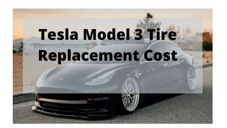 How much does it cost to change tesla model 3 tires