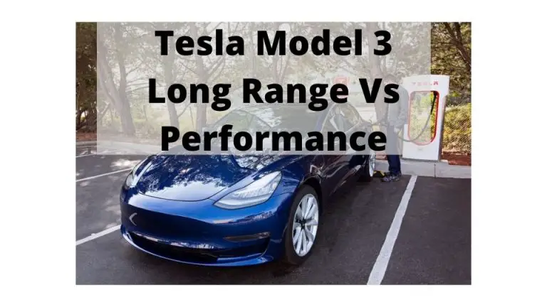 tesla 3 performance vs long range