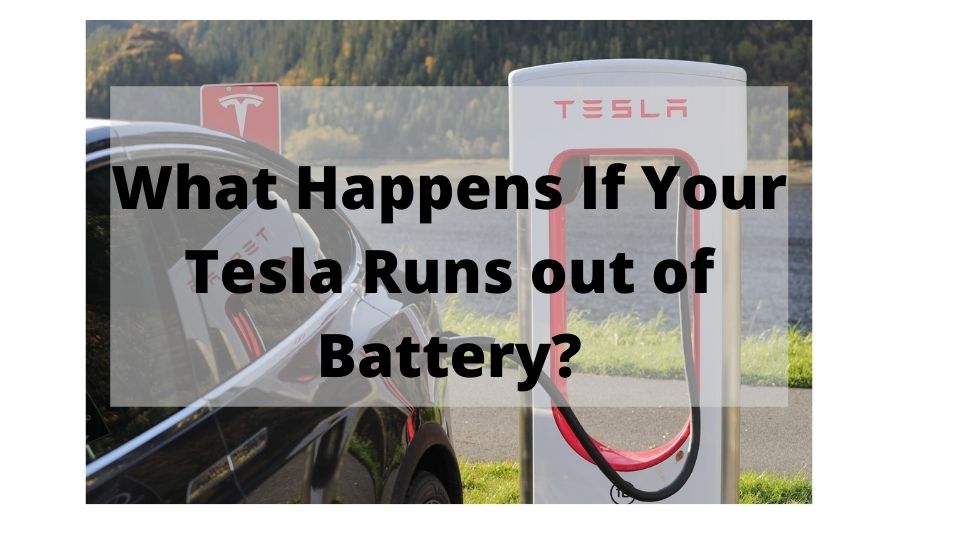 tesla out of battery