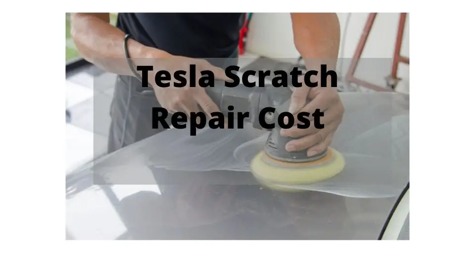 cost to repair a tesla paint and scratch