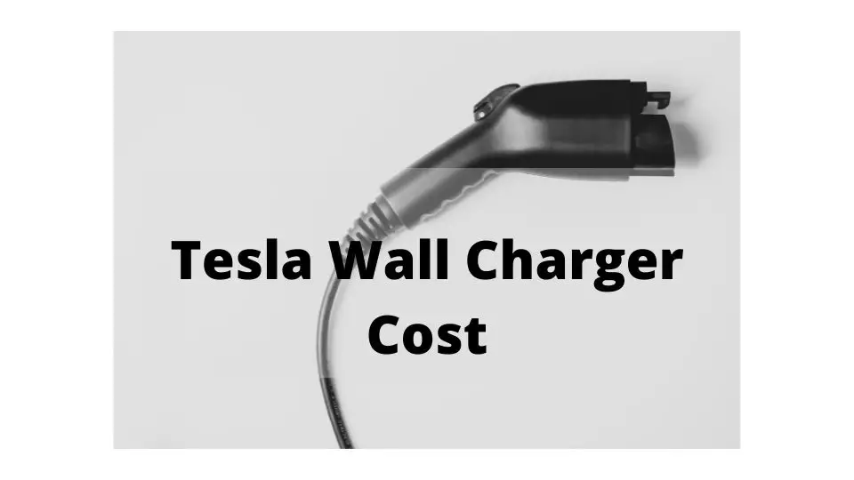tesla wall charger installation cost