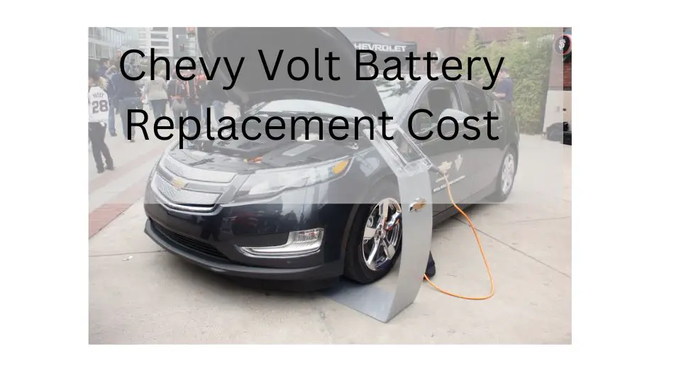 cost to replace chevy volt battery